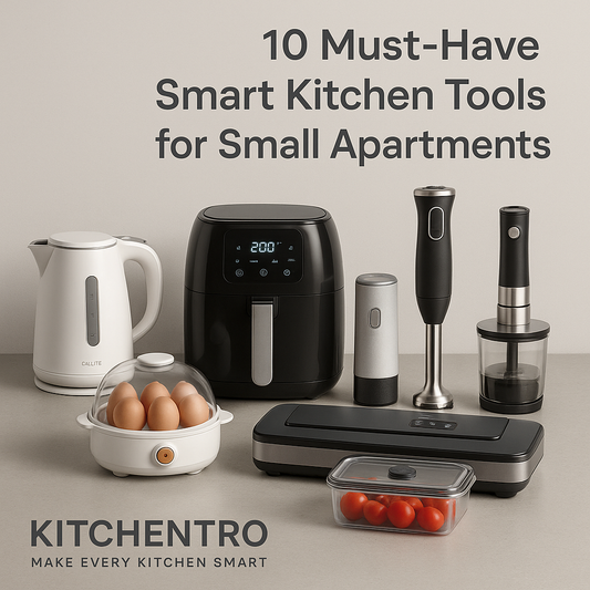 “10 Must-Have Smart Kitchen Tools for Small Apartments”