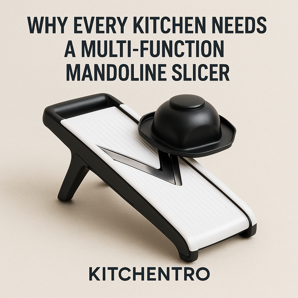 “Why Every Kitchen Needs a Multi-Function Mandoline Slicer”