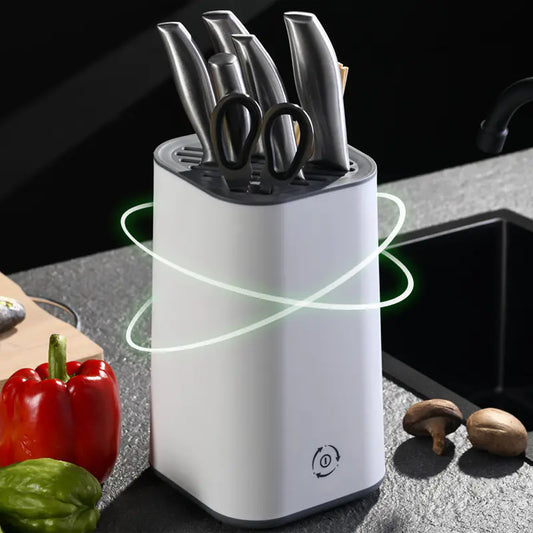 KITCHENTRO,, Smart UV Sterilizer Knife Holder for Kitchen Tools