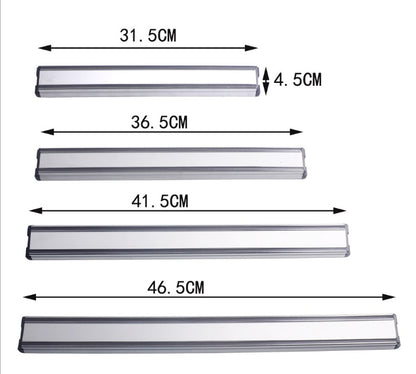 Kitchentro™ Magnetic Wall Knife Holder – Space-Saving Stainless Steel Strip