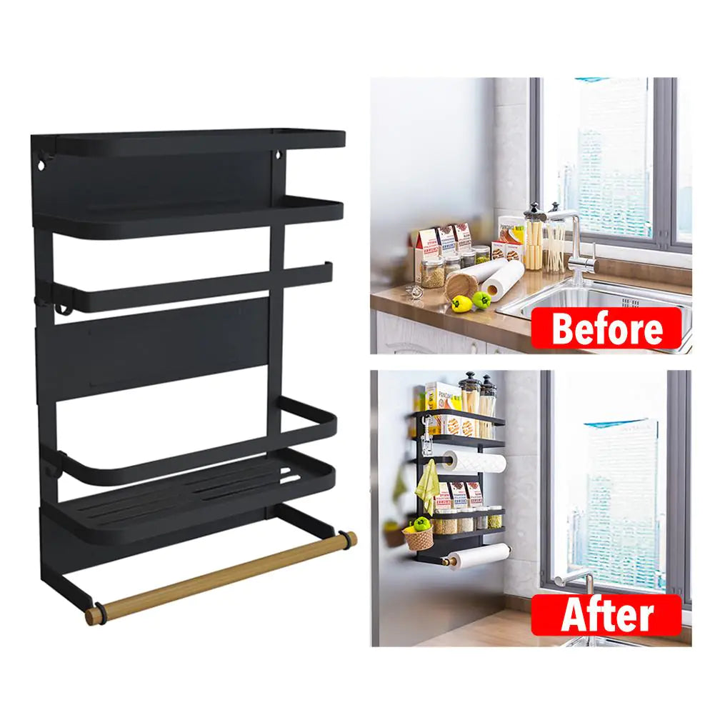 KITCHENTRO LTD™ Wall Space – Kitchen Storage Rack