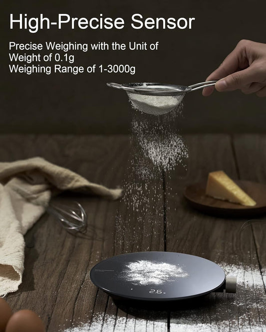 HOTO Smart Kitchen Scale – Precision Digital Food Scale with LED Display