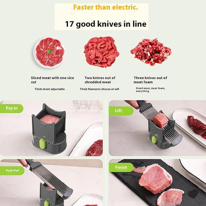 KITCHENTRO LTD™ Home Tool – Kitchen Meat Slicer