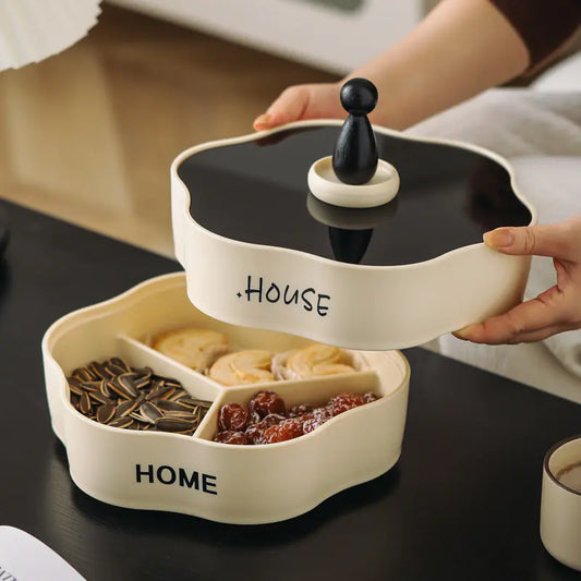 KITCHENTRO LTD™ Treat Turn – Rotating Snack Tray
