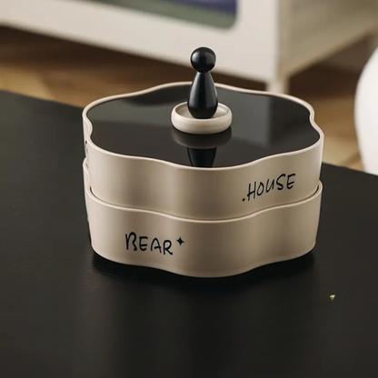 KITCHENTRO LTD™ Treat Turn – Rotating Snack Tray