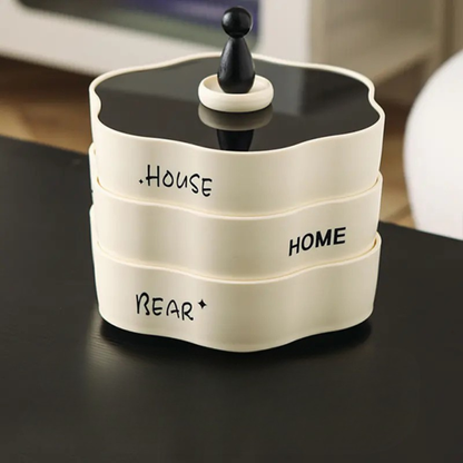 KITCHENTRO LTD™ Treat Turn – Rotating Snack Tray