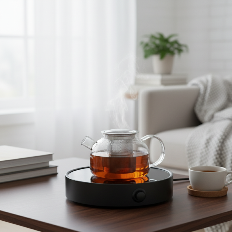 KITCHENTRO LTD™ Tea Tool – Smart Heated Coaster