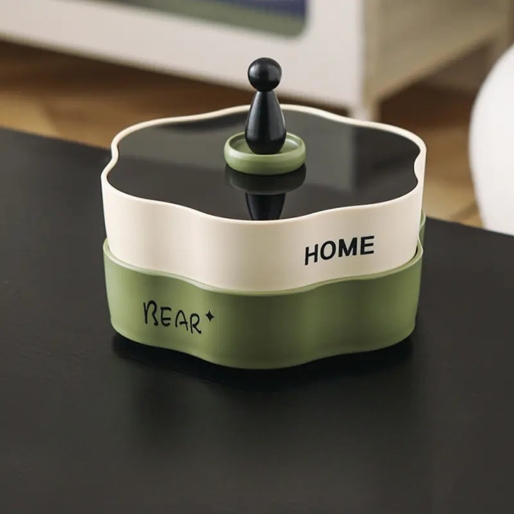 KITCHENTRO LTD™ Treat Turn – Rotating Snack Tray