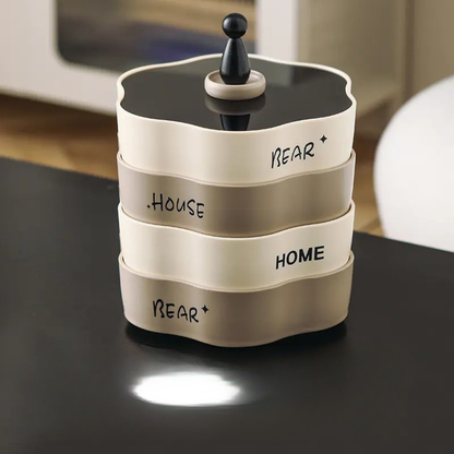 KITCHENTRO LTD™ Treat Turn – Rotating Snack Tray