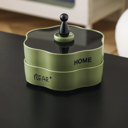 KITCHENTRO LTD™ Treat Turn – Rotating Snack Tray