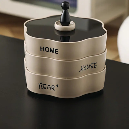 KITCHENTRO LTD™ Treat Turn – Rotating Snack Tray