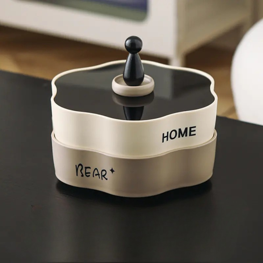 KITCHENTRO LTD™ Treat Turn – Rotating Snack Tray