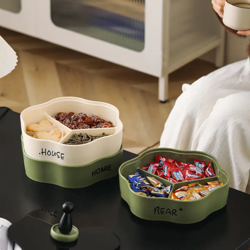 KITCHENTRO LTD™ Treat Turn – Rotating Snack Tray