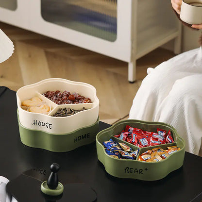 KITCHENTRO LTD™ Treat Turn – Rotating Snack Tray