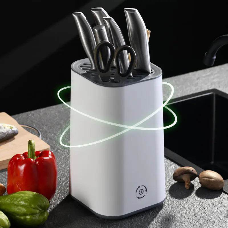 KITCHENTRO,, Smart UV Sterilizer Knife Holder for Kitchen Tools