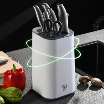 KITCHENTRO,, Smart UV Sterilizer Knife Holder for Kitchen Tools