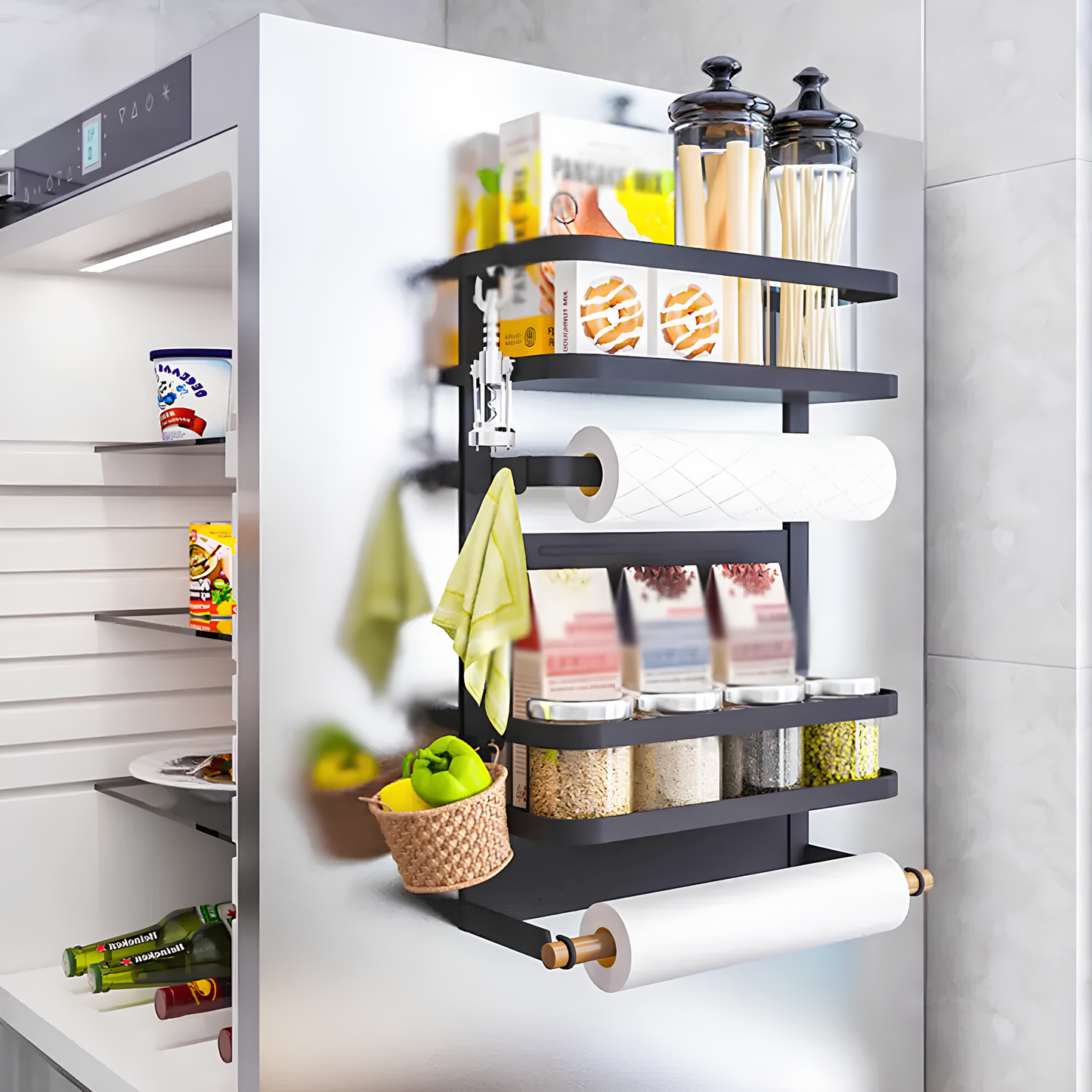 KITCHENTRO LTD™ Wall Space – Kitchen Storage Rack