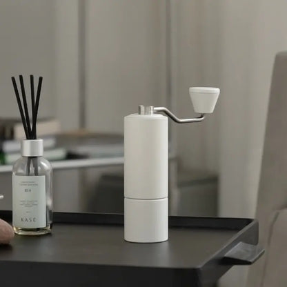 TIMEMORE Coffee Grinder Manual Stainless Steel Coffee Bean Grinder with Foldable Handle Internal Adjustable Setting, Double Bearing Positioning for Espresso Pour Over Coffee Chestnut C3S ESP PRO Green